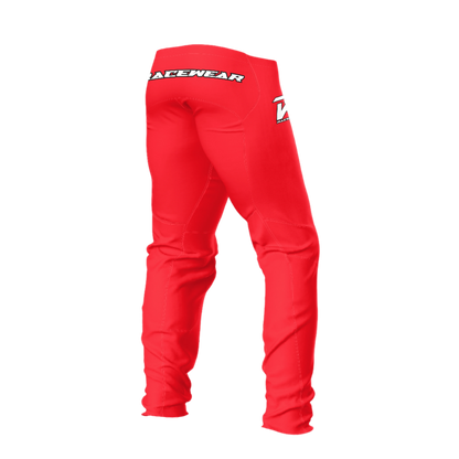 Solid Red Pants